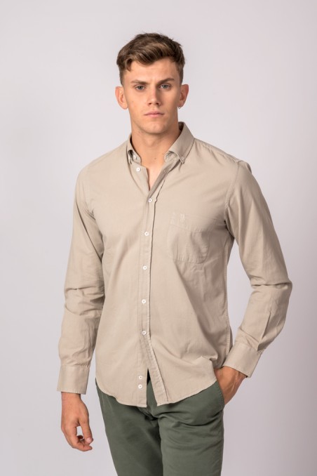CAMISA SARGA CAMEL