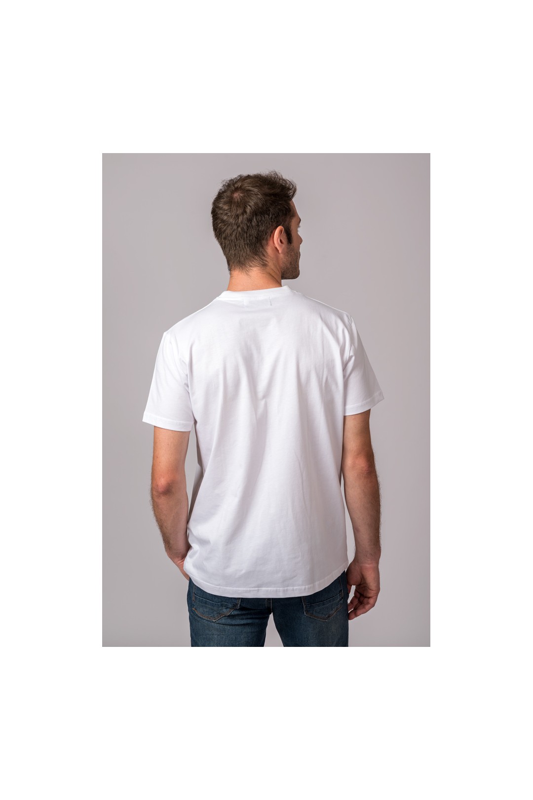 CAMISETA BRITISH COTTON CORONA BLANCO