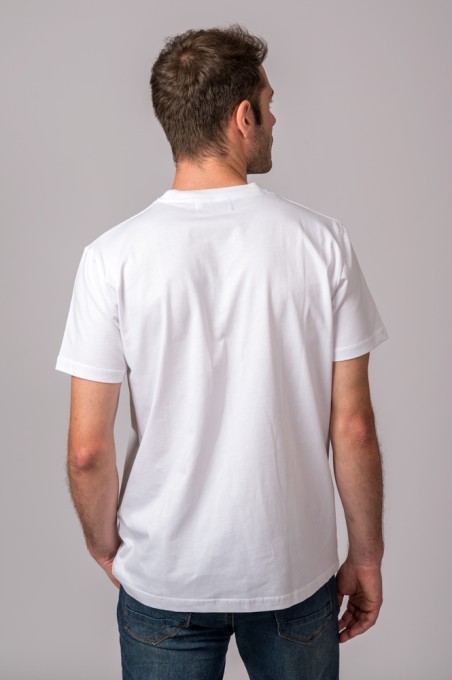 CAMISETA BRITISH COTTON CORONA BLANCO