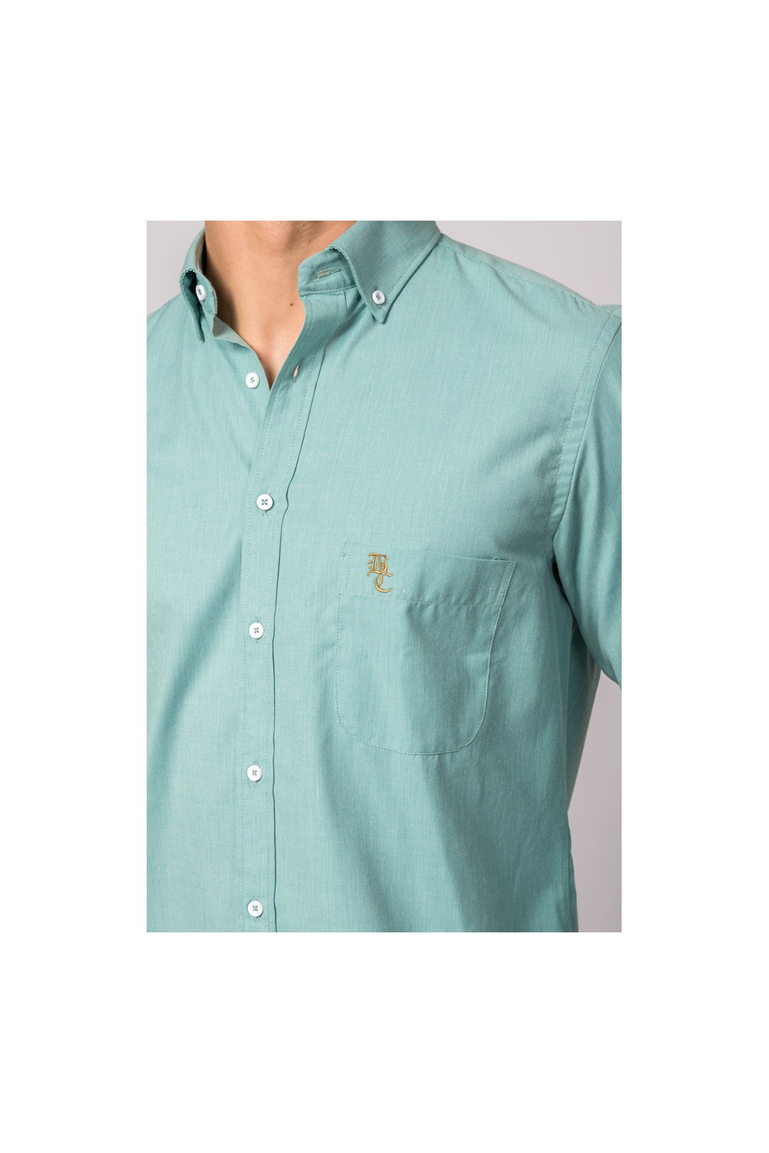 CAMISA VERDE AGUA