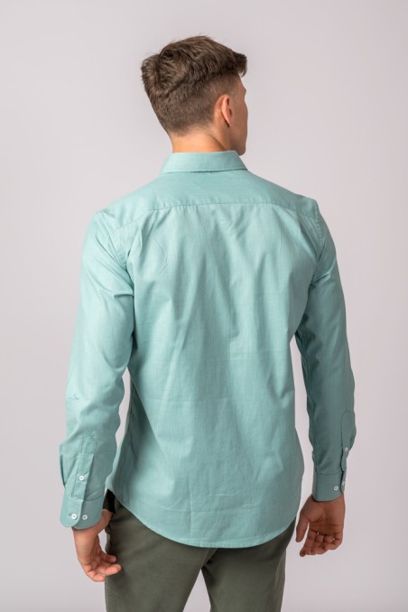 CAMISA VERDE AGUA