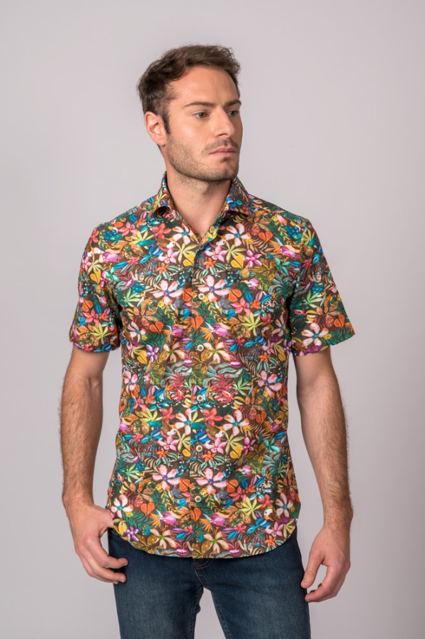 CAMISA FLORES MULTICOLOR 2