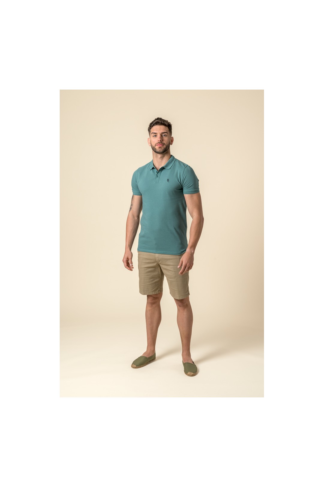 POLO BRITISH VERDE DESLAVADO
