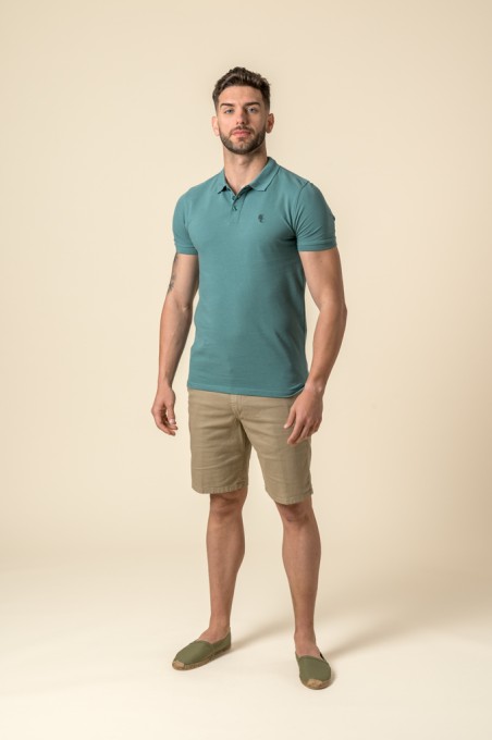 POLO BRITISH VERDE DESLAVADO