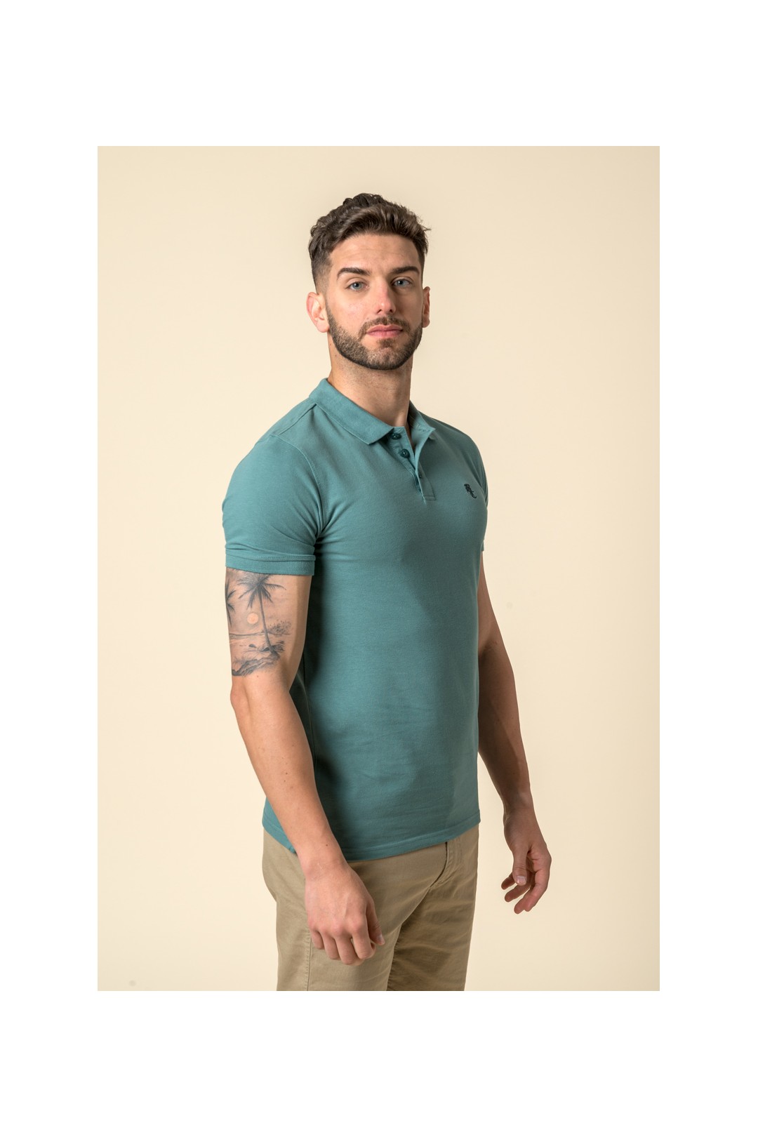 POLO BRITISH VERDE DESLAVADO