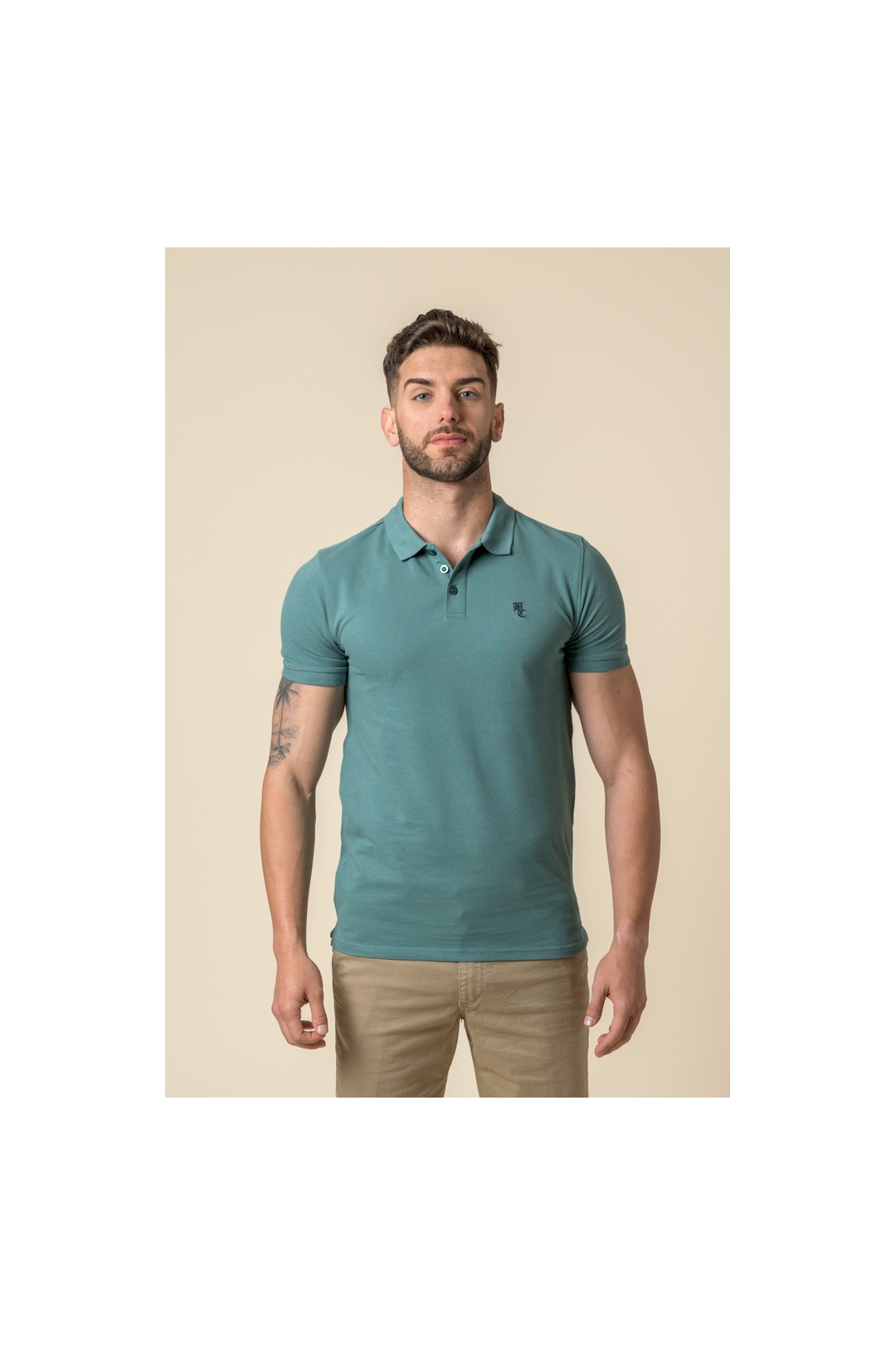 POLO BRITISH VERDE DESLAVADO