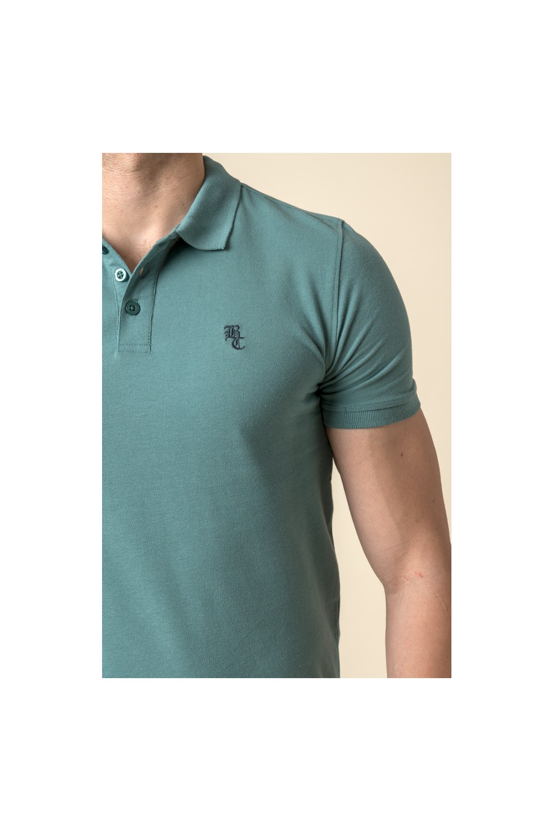 POLO BRITISH VERDE DESLAVADO