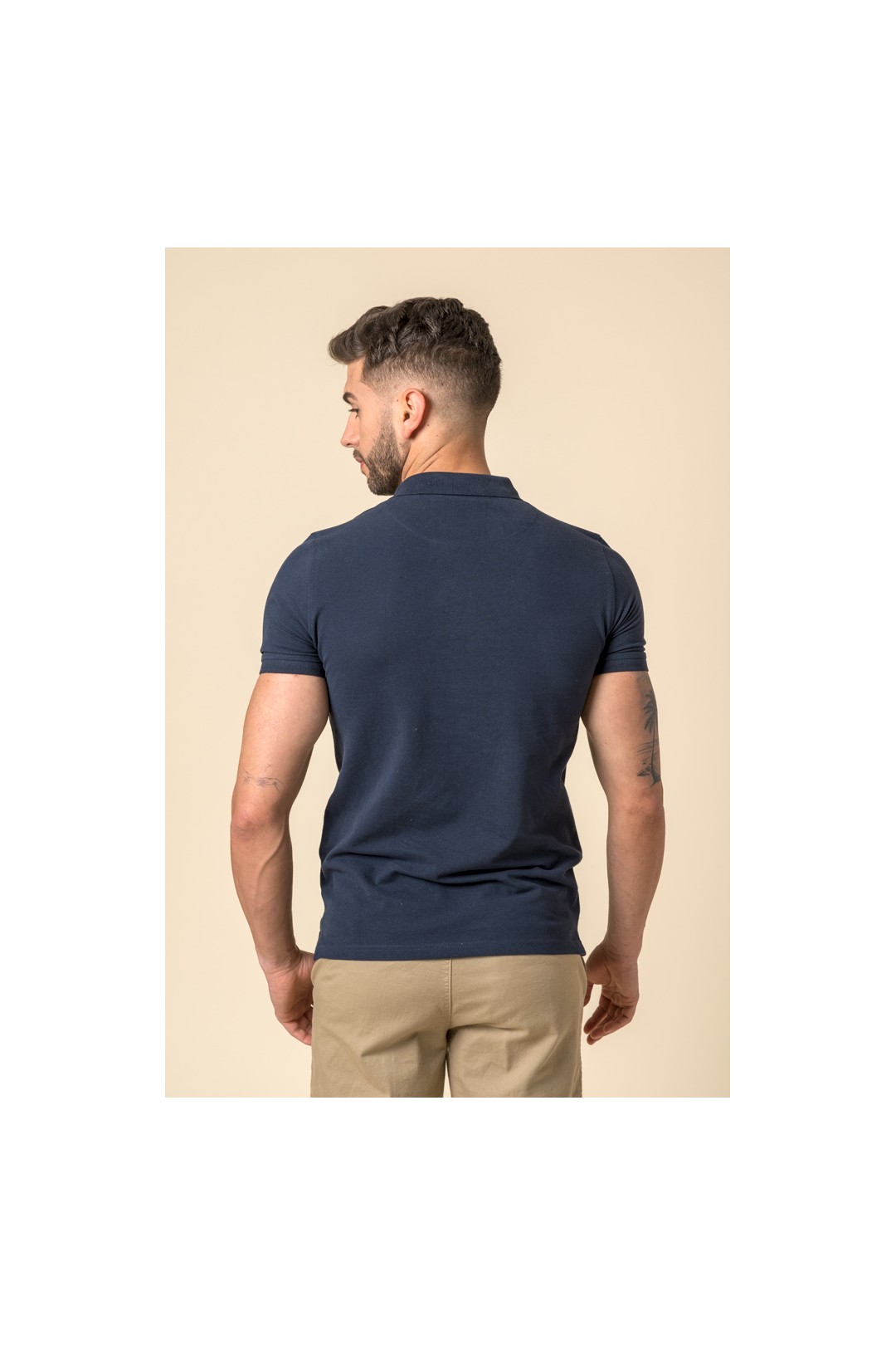 POLO BRITISH AZUL MARINO