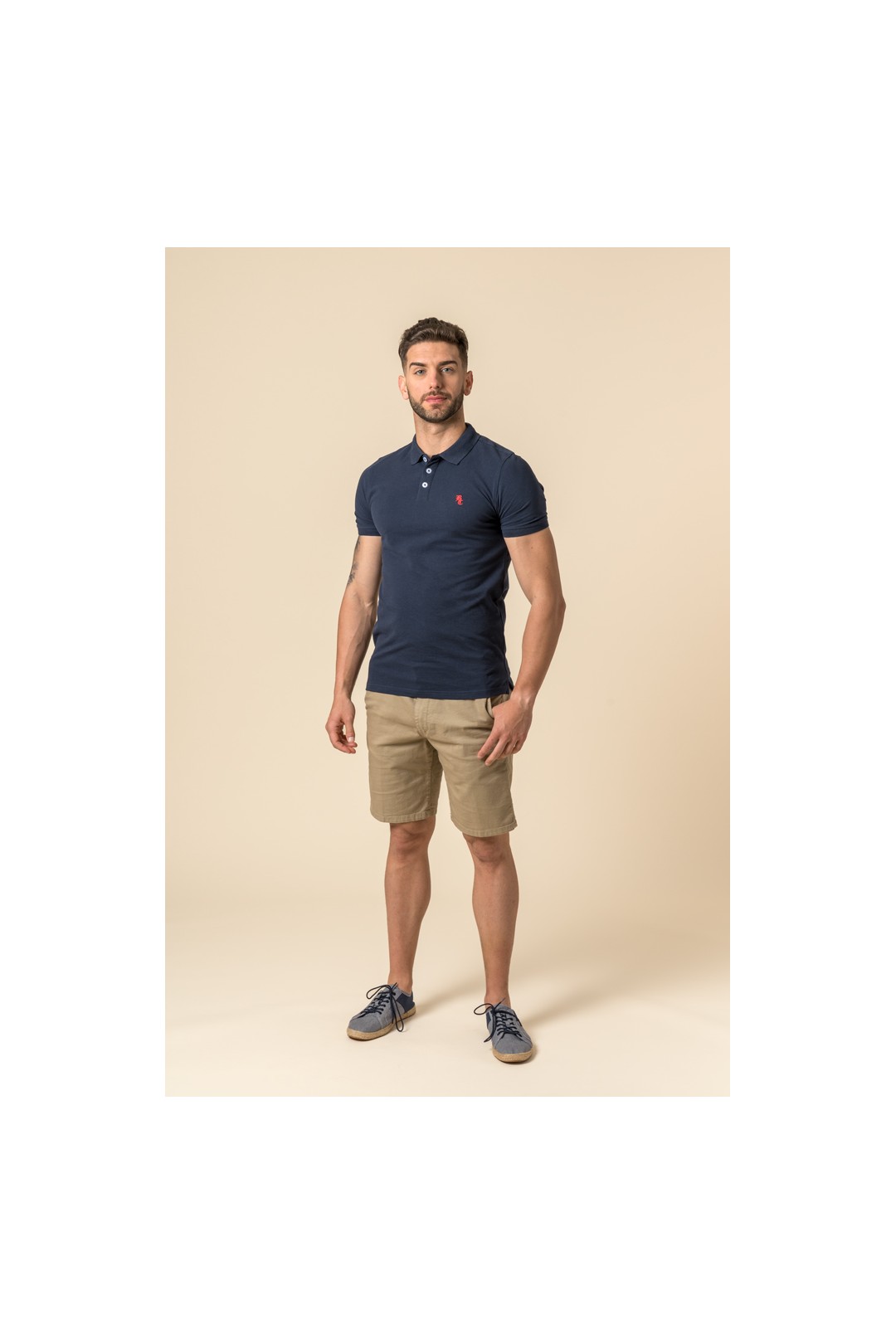 POLO BRITISH AZUL MARINO