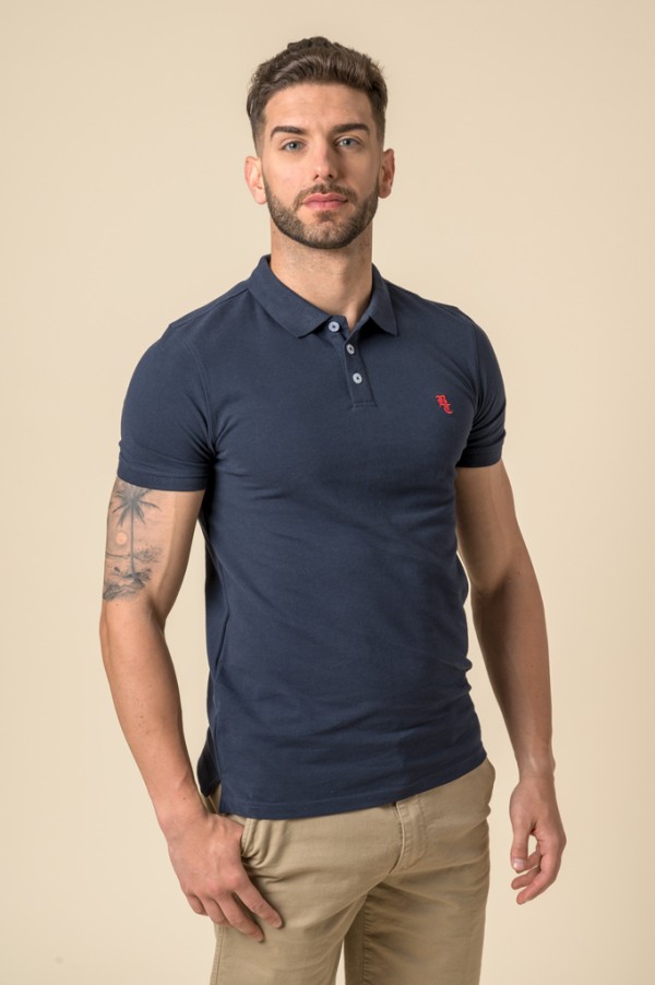 POLO BRITISH AZUL MARINO 2