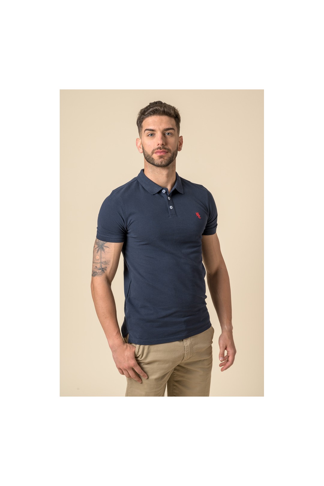 POLO BRITISH AZUL MARINO