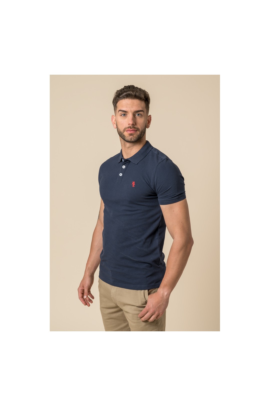 POLO BRITANNIQUE BLEU MARINE