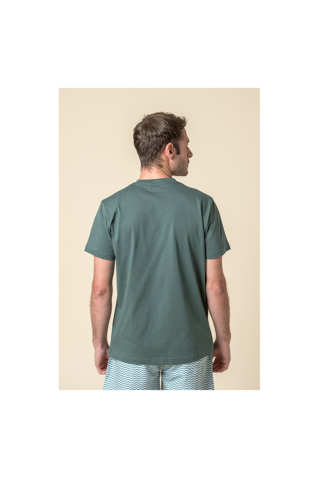 T-SHIRT VÉLO VERT