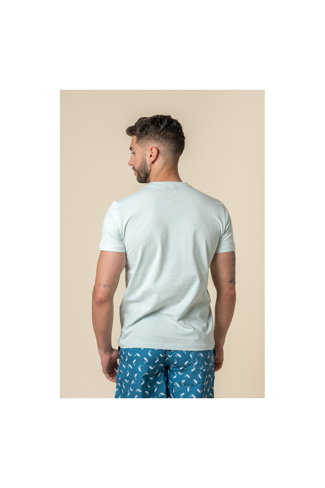 CAMISETA CALIFORNIA BC AZUL CLARO