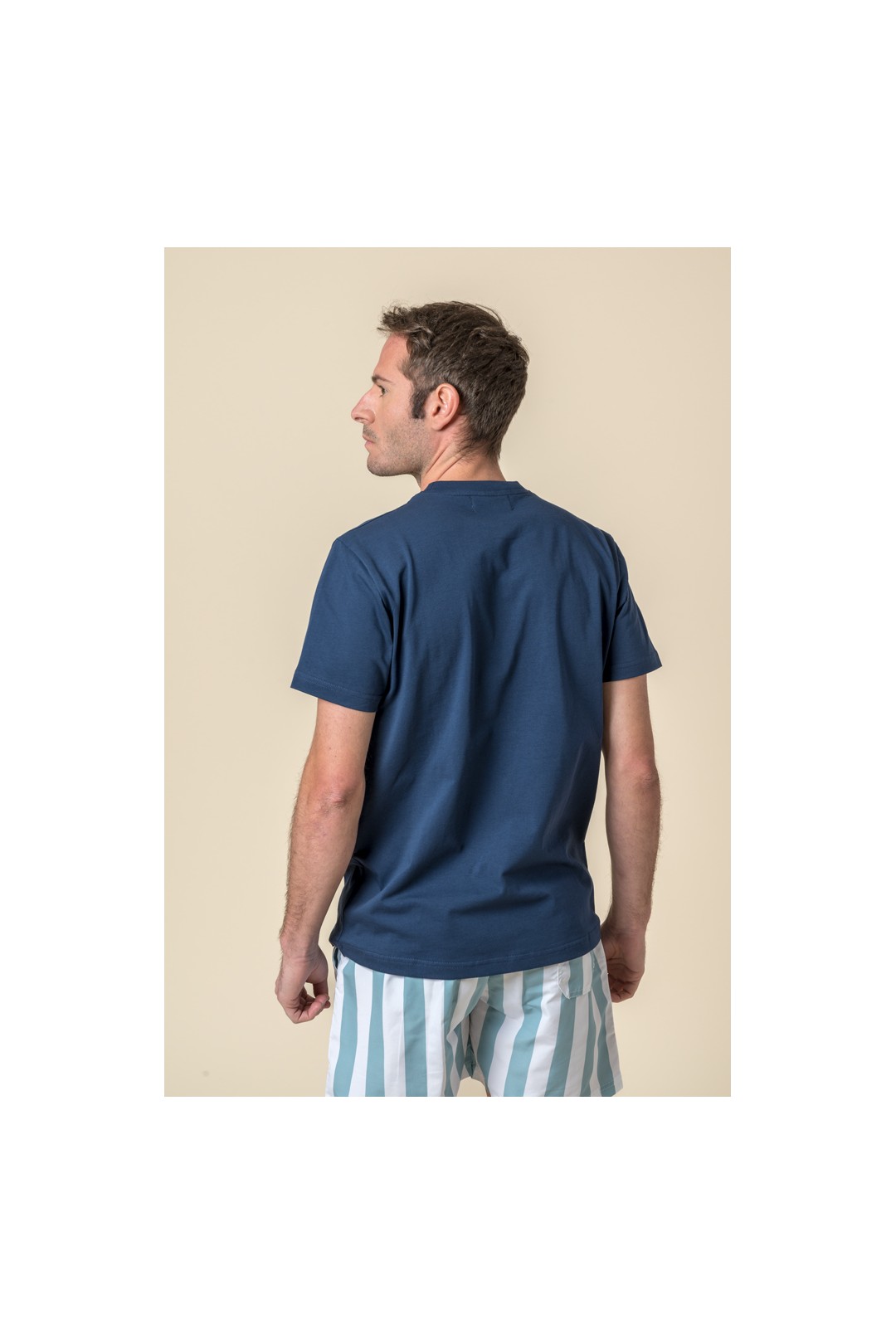 CAMISETA CALAVERA BC MARINO