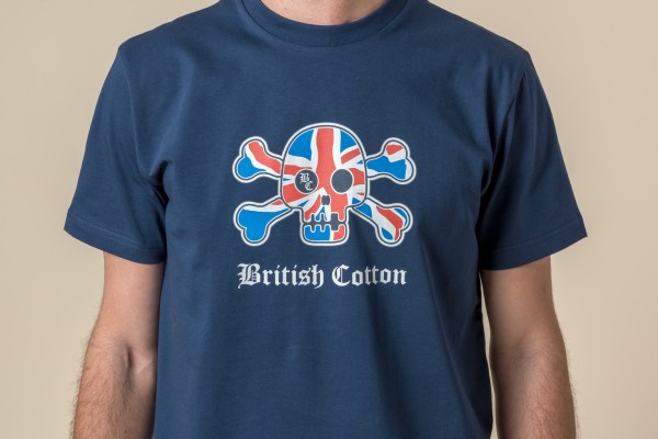 CAMISETA CALAVERA BC MARINO