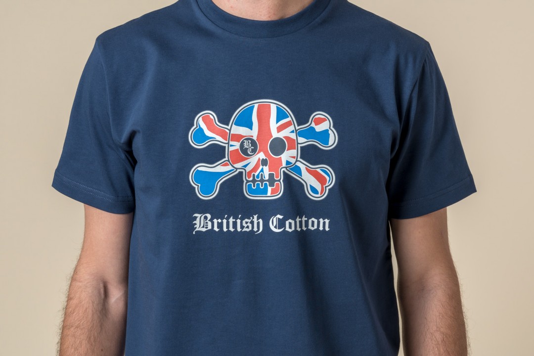 CAMISETA CALAVERA BC MARINO