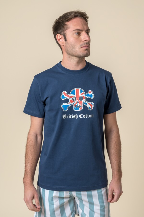 CAMISETA CALAVERA BC MARINO 2