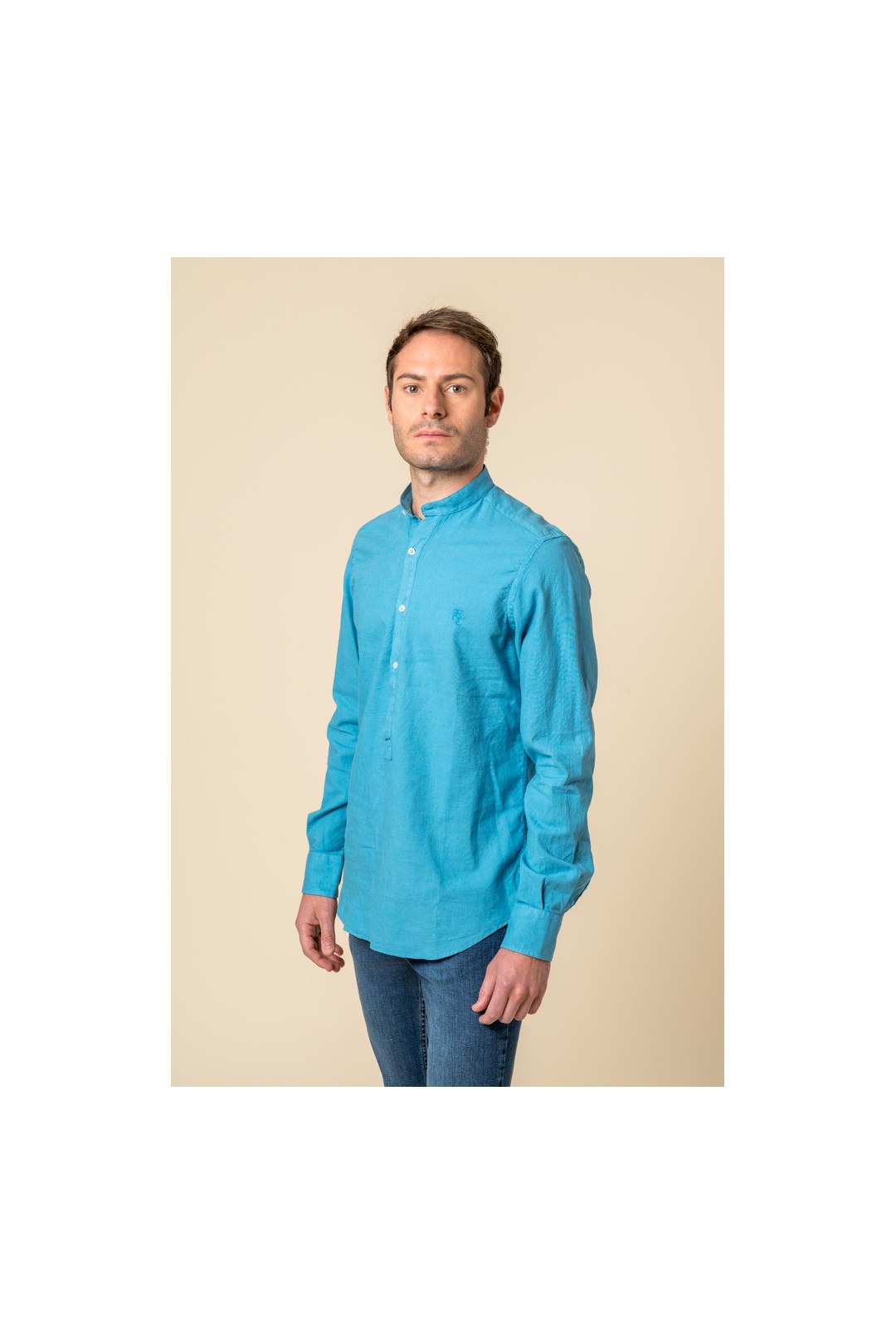 POLO MAHO BLEU TURQUOISE