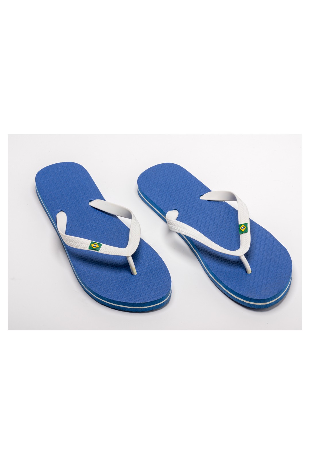 CHANCLA BRASIL AZUL Y BLANCA