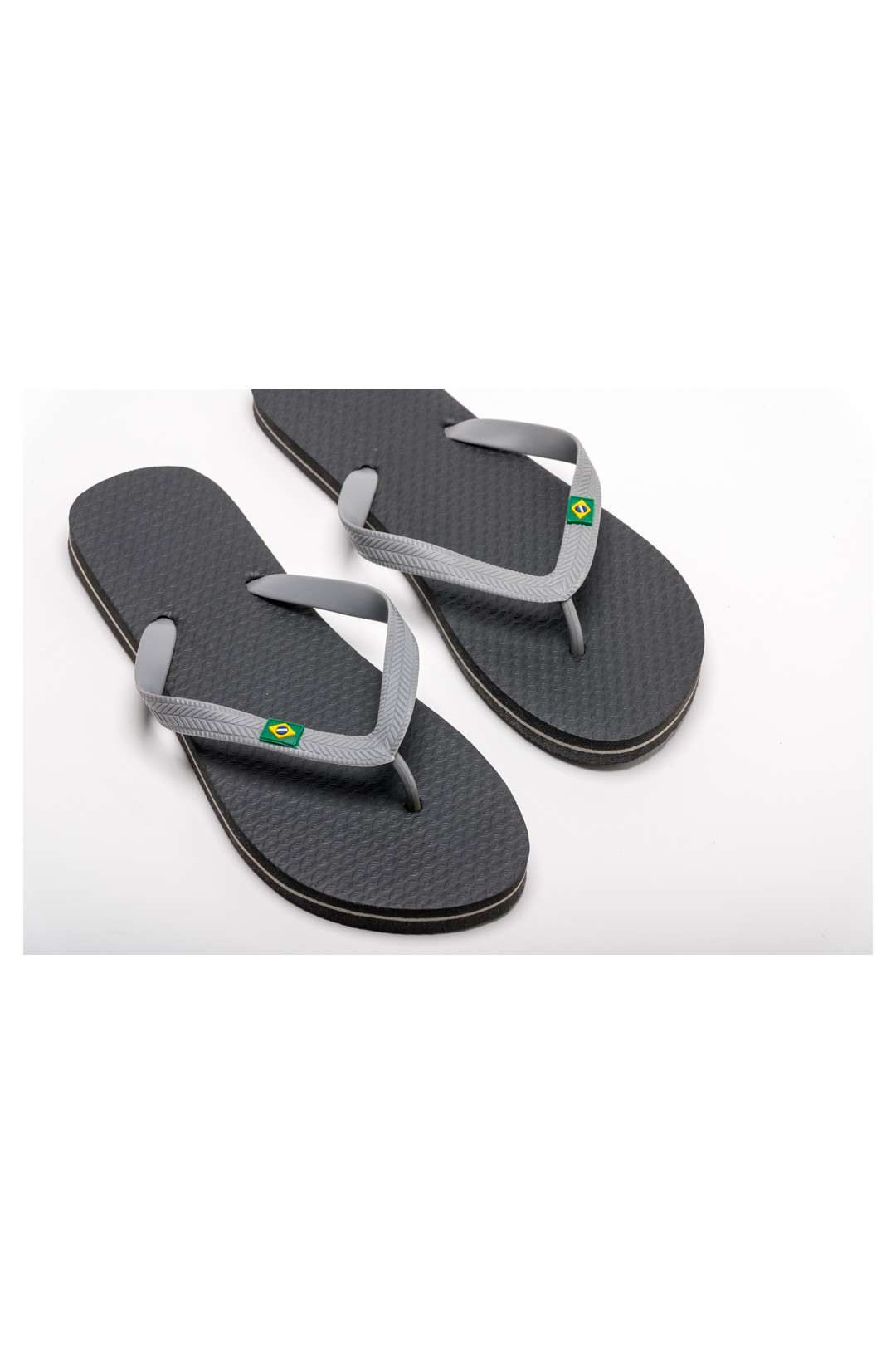 FLIP FLOP BRASIL NOIR ET GRIS