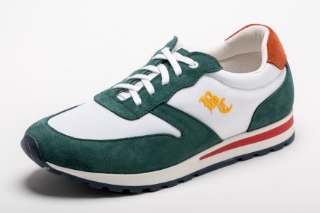 SNEAKER DEPORTIVA VERDE Y NARANJA