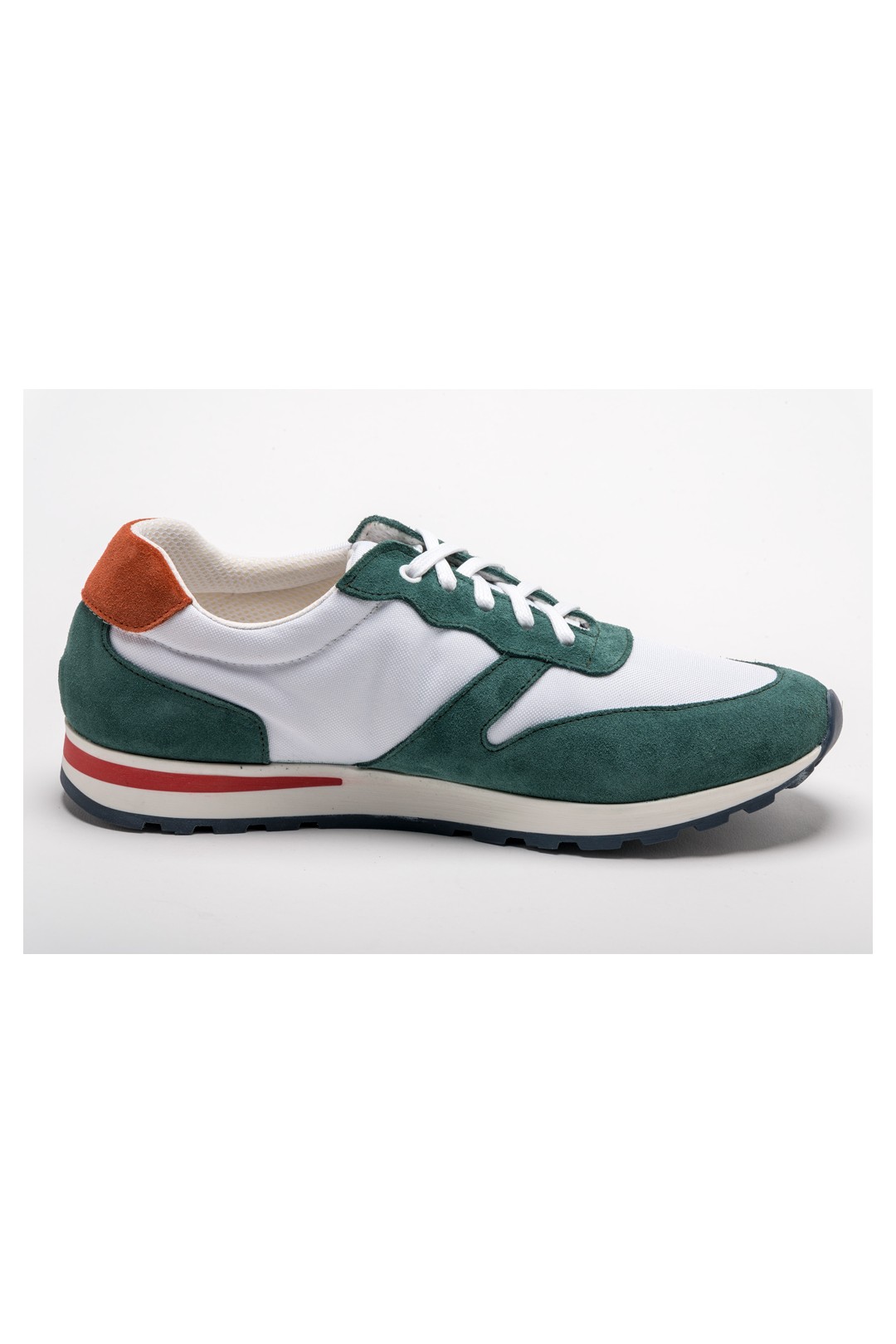 SNEAKER DEPORTIVA VERDE Y NARANJA