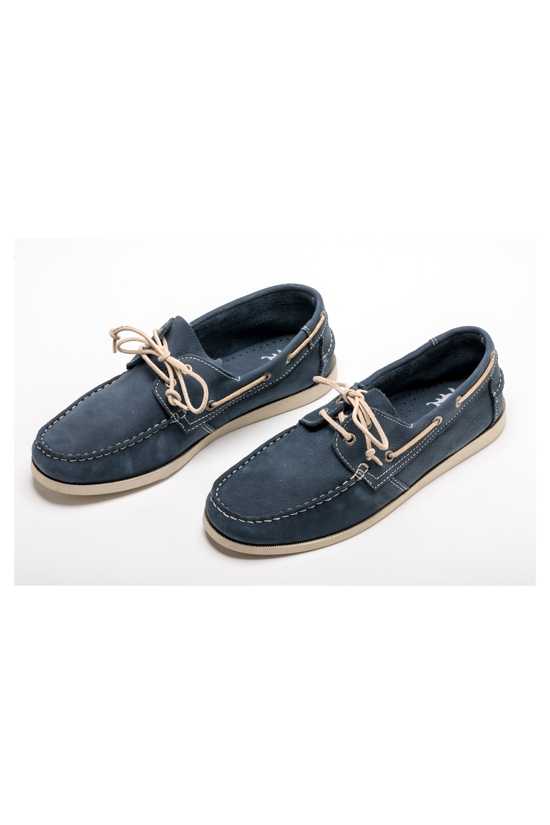 ZAPATO PIEL BRITISH COTTON AZUL MARINO