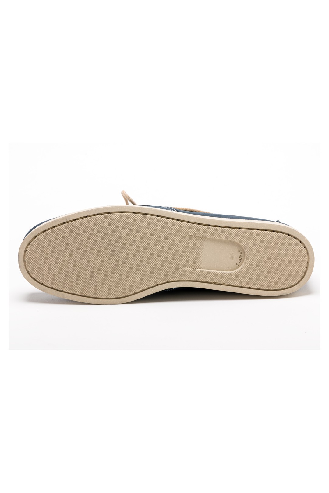 ZAPATO PIEL BRITISH COTTON AZUL MARINO