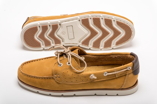 CHAUSSURE EN CUIR BRITISH COTTON MOUTARDE 2