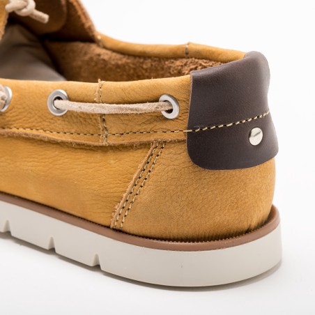 ZAPATO PIEL BRITISH COTTON MOSTAZA