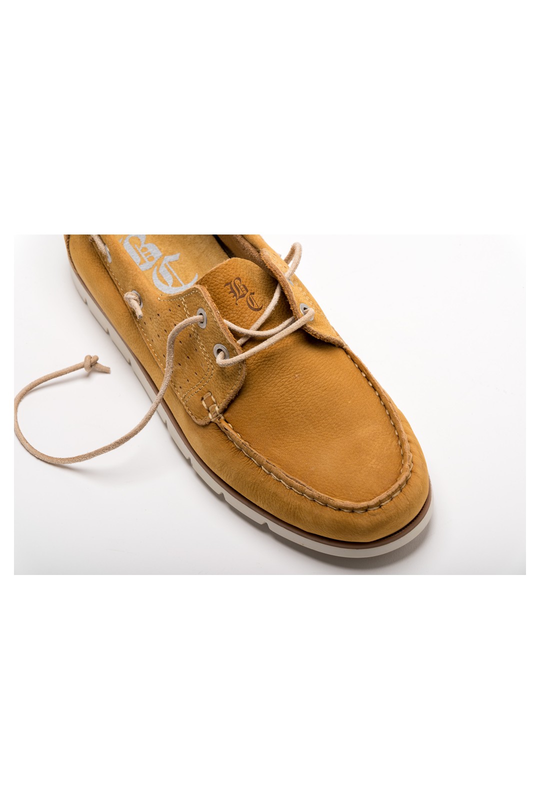ZAPATO PIEL BRITISH COTTON MOSTAZA
