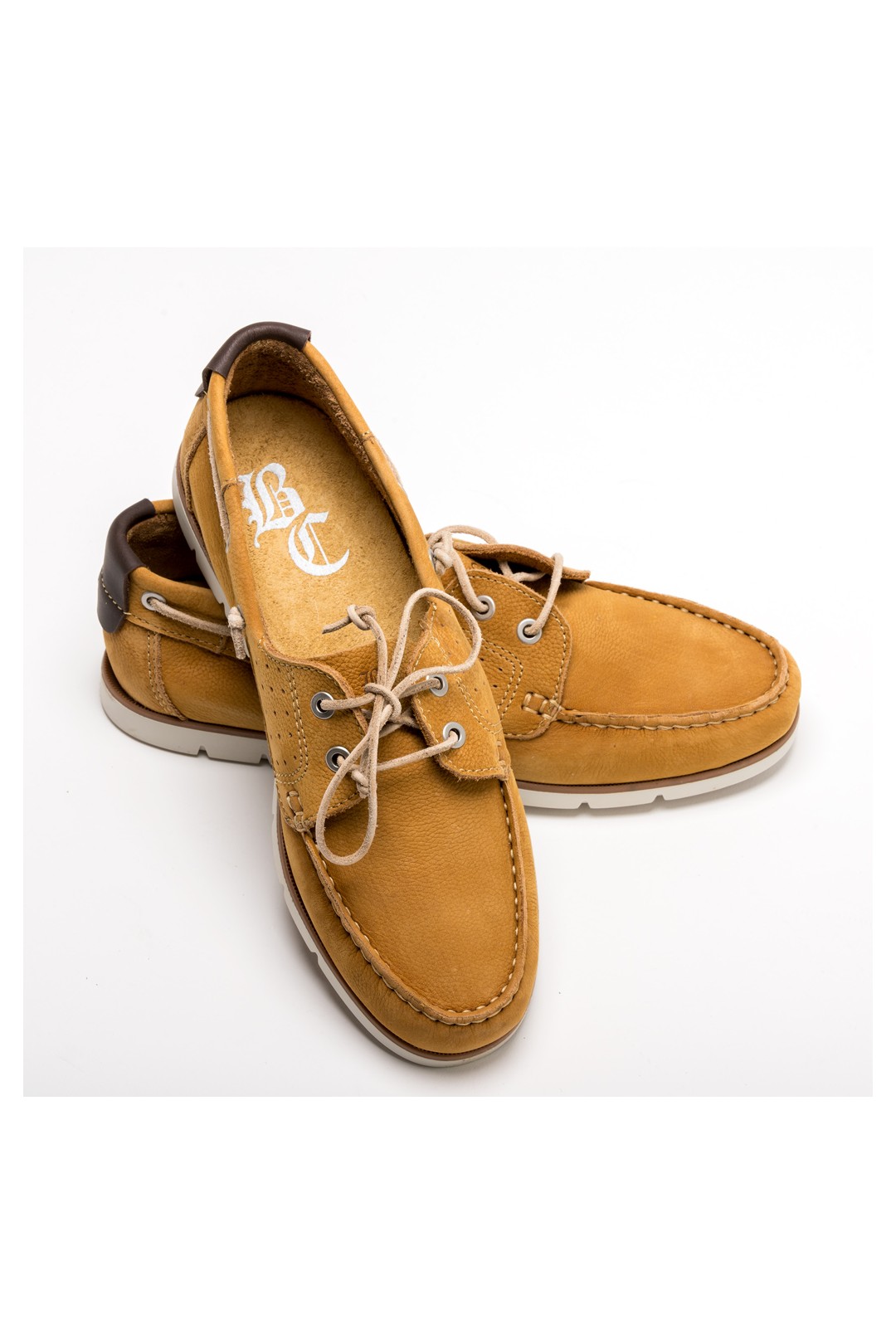 ZAPATO PIEL BRITISH COTTON MOSTAZA