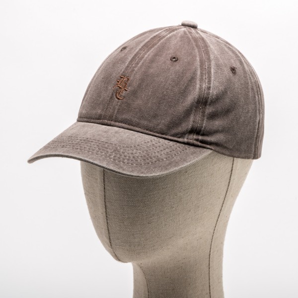 GORRA LISA BORDADA BC MARRÓN