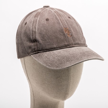 GORRA LISA BORDADA BC MARRÓN