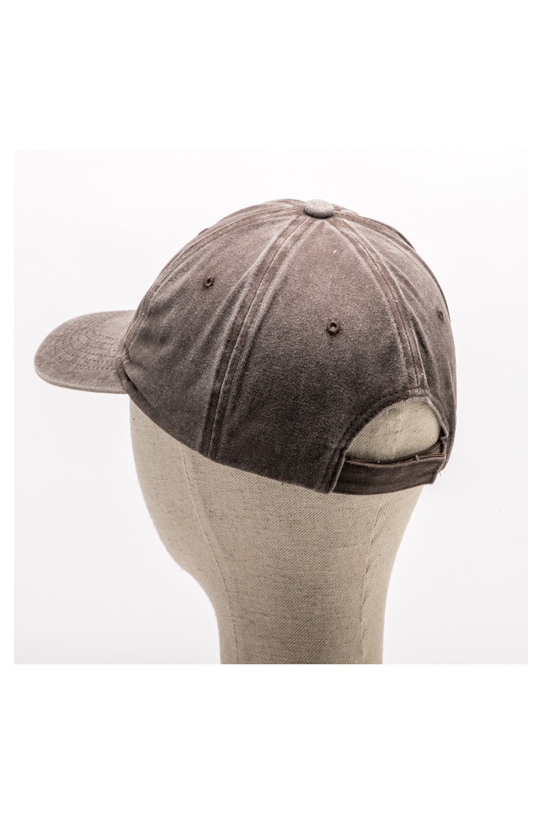 BC CASQUETTE UNIE BRODÉE MARRON