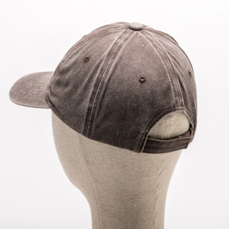 GORRA LISA BORDADA BC MARRÓN
