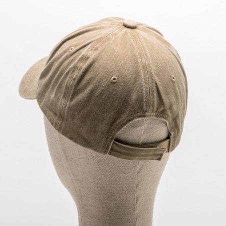 GORRA LISA BORDADA BC BEIGE