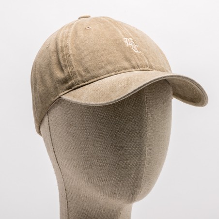 GORRA LISA BORDADA BC BEIGE