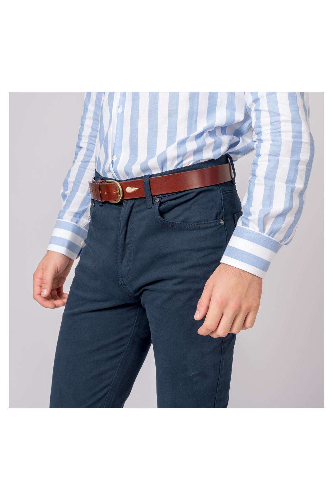 Pantalón Hombre 5 bolsillos Azul Marino