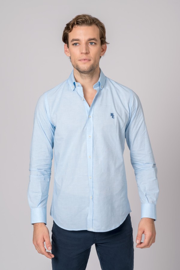 CAMISA AZUL CELESTE 2