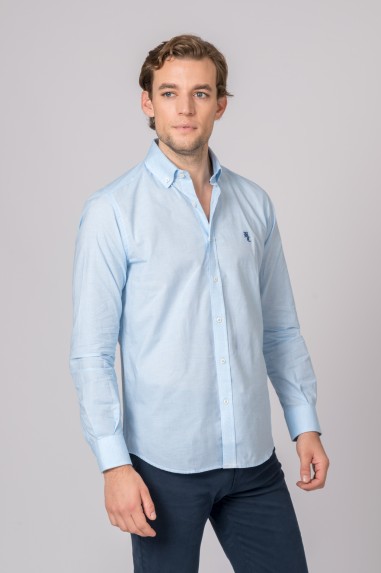 CAMISA AZUL CELESTE