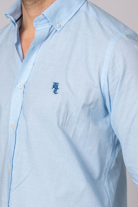CAMISA AZUL CELESTE