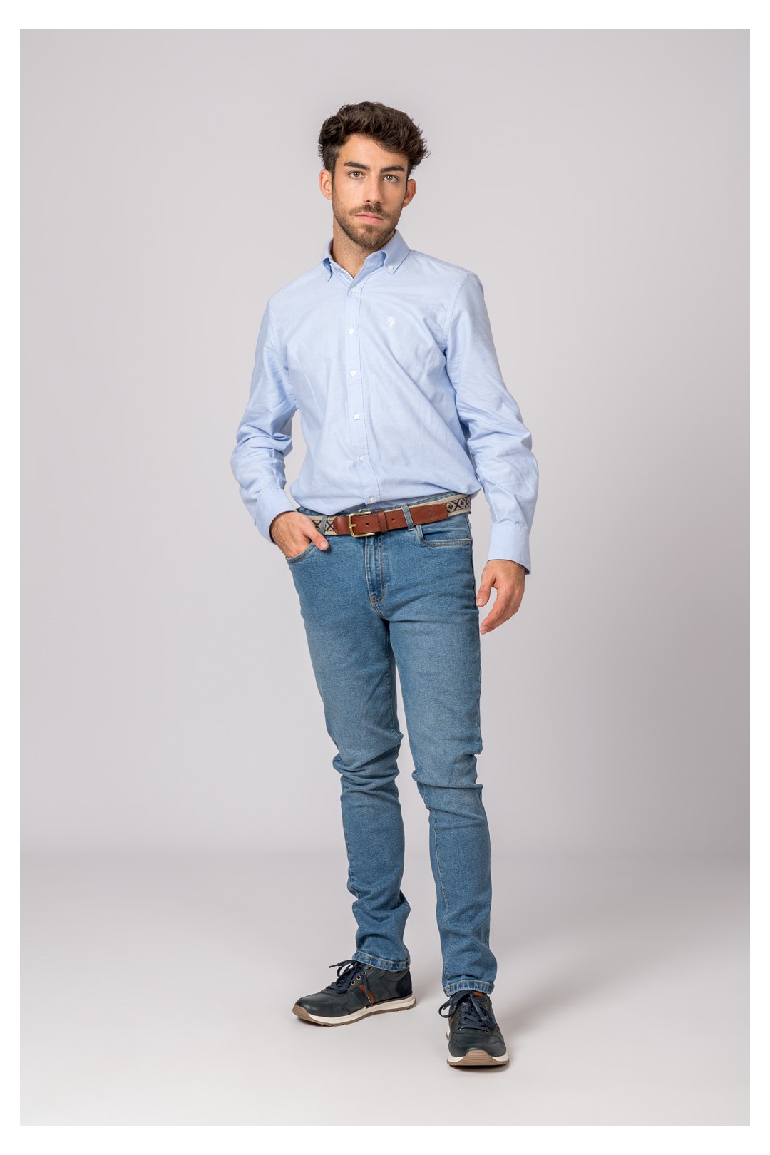 DENIM SEMI SKINNY ORBISON OSCURO
