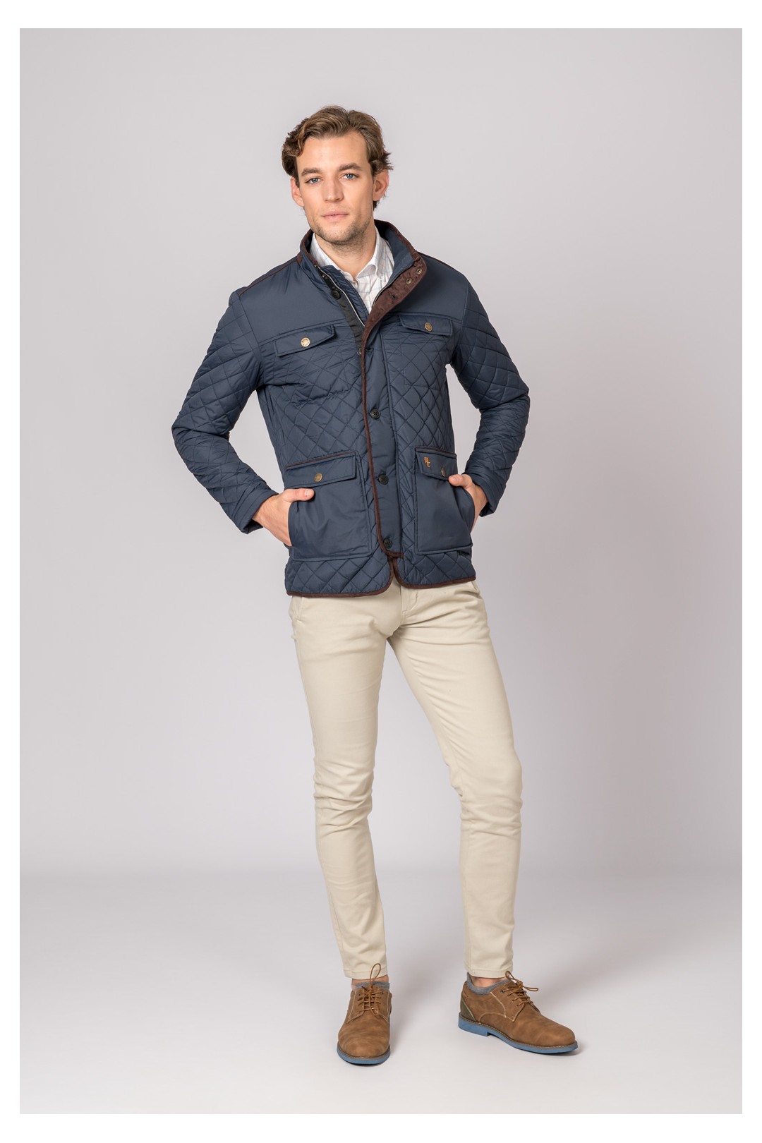 CHAQUETA HUSKY CHESTER AZUL MARINO