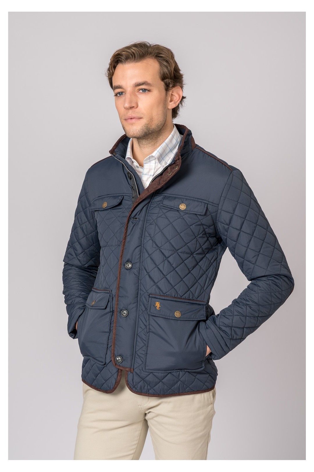 CHAQUETA HUSKY CHESTER AZUL MARINO