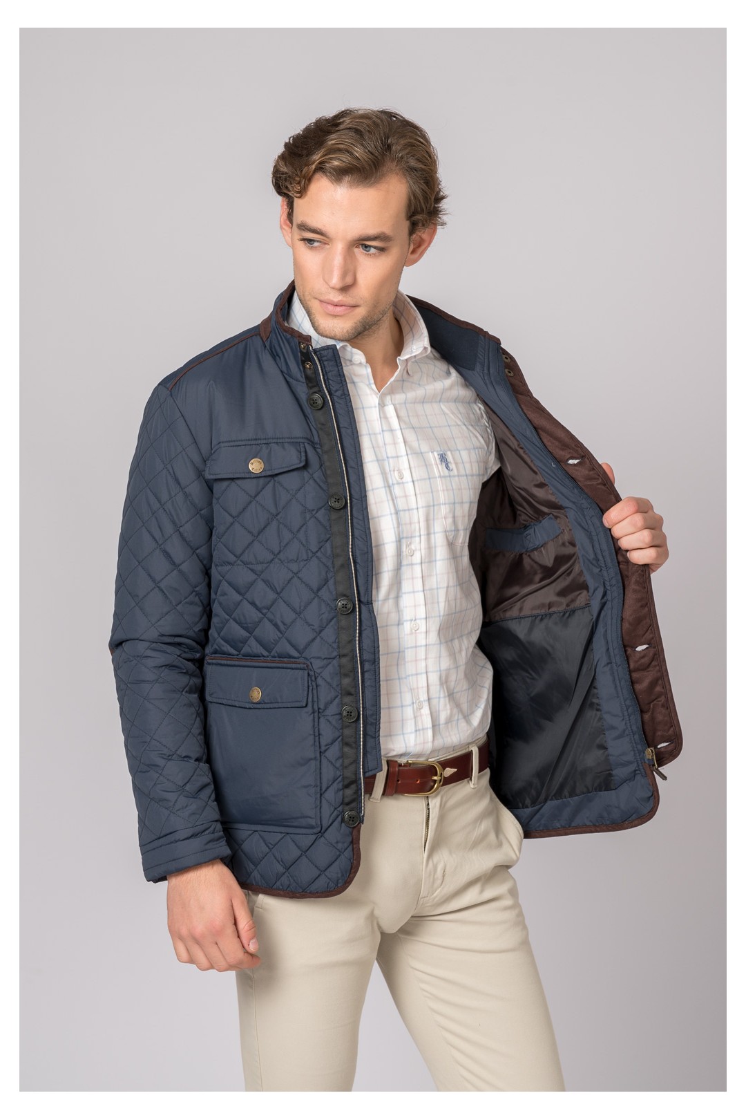 CHAQUETA HUSKY CHESTER AZUL MARINO