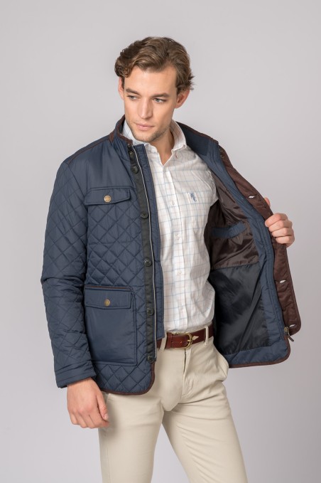 VESTE HUSKY CHESTER BLEU MARINE VESTE HUSKY CHESTER BLEU MARINE