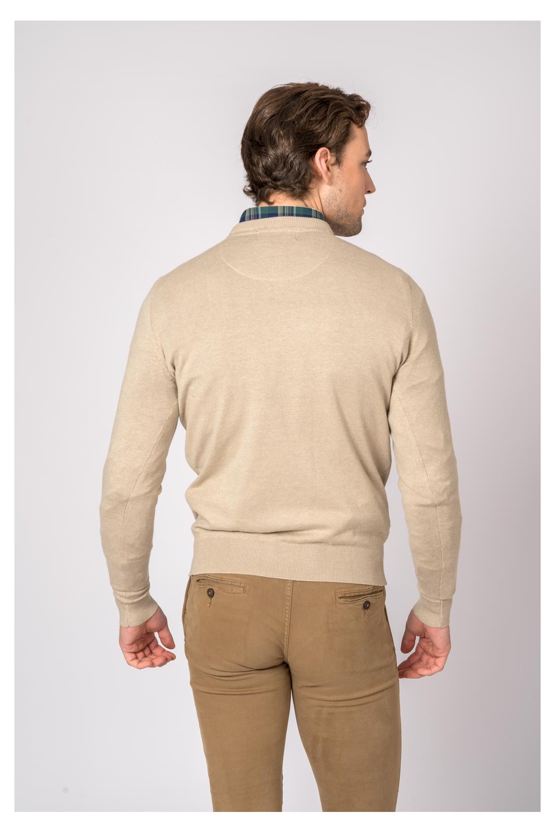 SUETER CUELLO REDONDO BEIGE