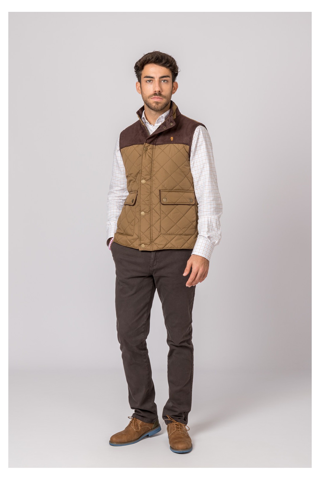 CHALECO HUSKY COIMBRA CAMEL